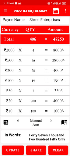 Cash Calculator - Counter Pro