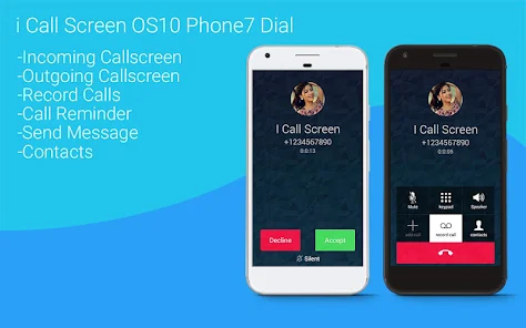 i Call Screen OS10 Phone7 Dial 1