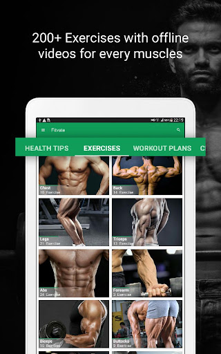 Fitvate - Home & Gym Workout Trainer Fitness Plans 6.8 APK screenshots 7
