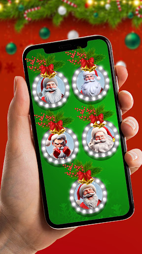 Android application Fake Call: Santa Prank Call screenshort