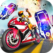 Motorbike Escape Police Chase: Moto VS Cops Car  Icon