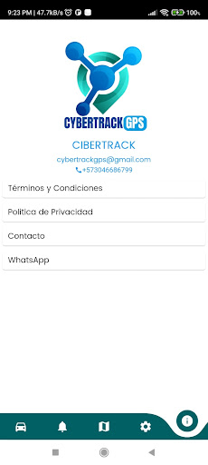 CyberTrack Screen 3