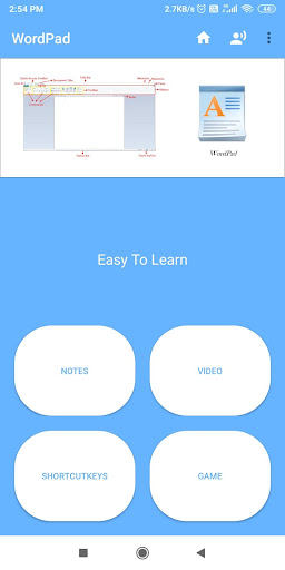 WordPad - Easy To Learn Screen 3