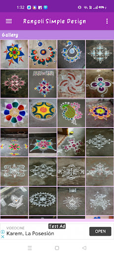 Rangoli Simple Design Screen 2