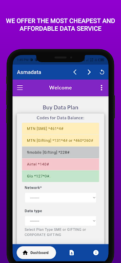 Asmadata Screen 3