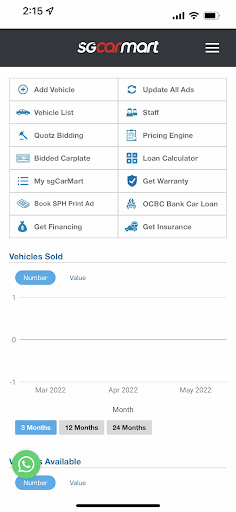 SGCM Dealer Screen 2
