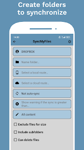 SyncMyFiles - Autosync App