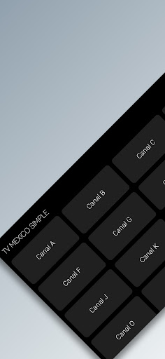 Android application TV Mexico Simple screenshort