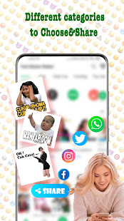 TextSticker - sticker for WhatsApp - WAStickerApps screenshots 3