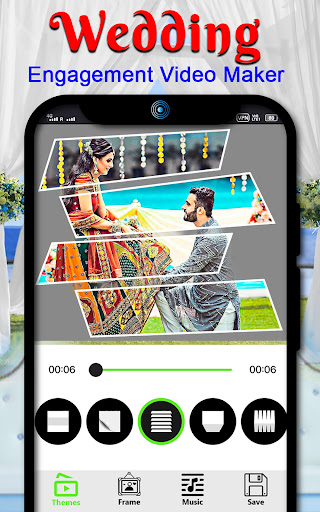 Wedding engagement video maker