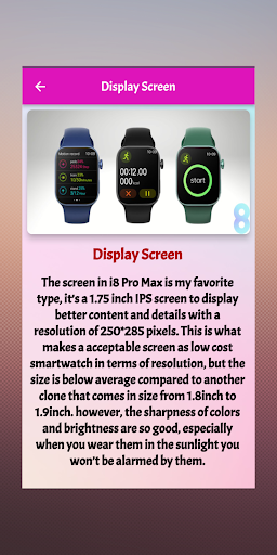 i8 Pro Max smart watch guide 1