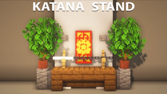 3d Katana Mod for Minecraft PE