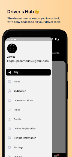 Deytaxi Driver Screen 3