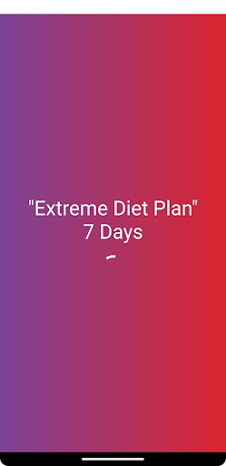 Extreme Diet Plan - 7 Days Screen 2