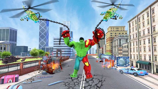 Incredible Monster Superhero City Battle Game 2021 Apk for Android 2