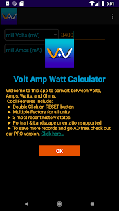 Volt Amp Watt Calculator Apk Download 3