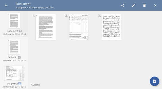 TurboScan: digitalize documentos e faturas em PDF Screenshot