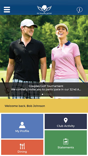 Android application The Metropolitan Golf Club screenshort