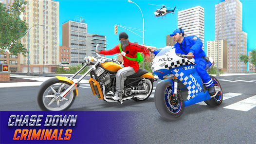 Police Bike Rider 3D-Bike Game androidhappy screenshots 1