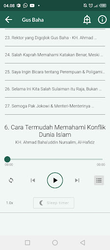 Daftar Tema Nngaji Gus Baha