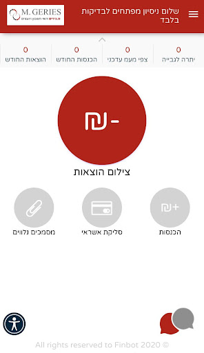 מ. גריס רואי חשבון ויועצים Screen 2