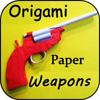 Origami paper weapons🔫 Ninja origami step by step