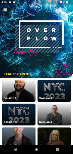 Android application Nazarene Youth Conference 2023 screenshort