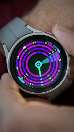 Screenshot of Bullseye Watch Face