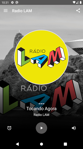 Android application Rádio LAM screenshort
