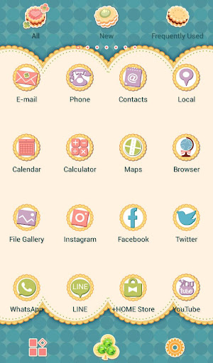 -Alice in Candy-land Theme Screen 3