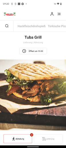 Android application Tuba Grill screenshort