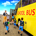 Cover Image of Download City School Bus Driving Games  APK