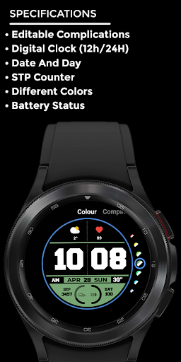 Night 58 - watch face screenshot 4