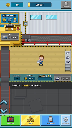 Android application Warehouse Empire screenshort