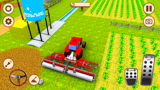 Farming Tractor Games: Driving