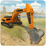 Cover Image of Baixar Simulador de escavadeira pesada PRO 7.5 APK