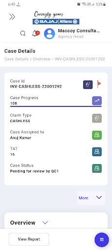 Android application Anveshak screenshort