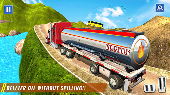 Oil Tanker Truck Driving Games  Screenshots 15