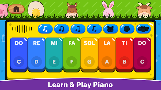 Baby Piano & Kids Music Games
