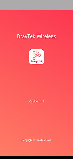 Android application DrayTek Wireless screenshort