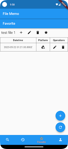 File Memo Screen 3