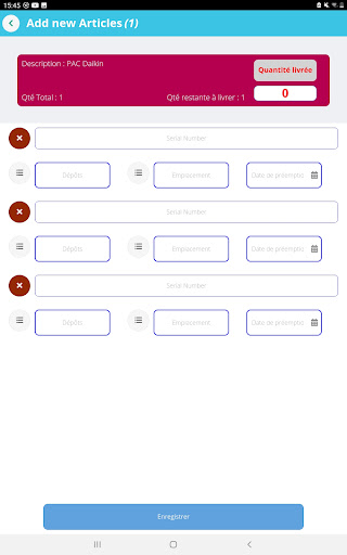 Android application XT-Teams screenshort