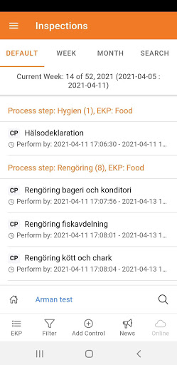 Android application Nomorplus screenshort