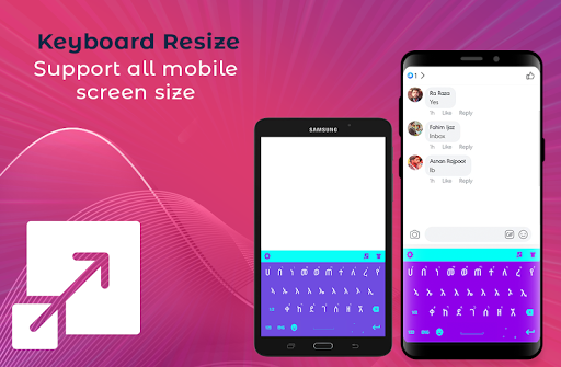 Amharic English Keyboard for A
