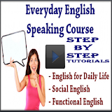 SPOKEN ENGLISH COURSE BY STEP icon