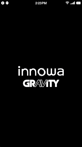 Android application innowa GRAVITY screenshort