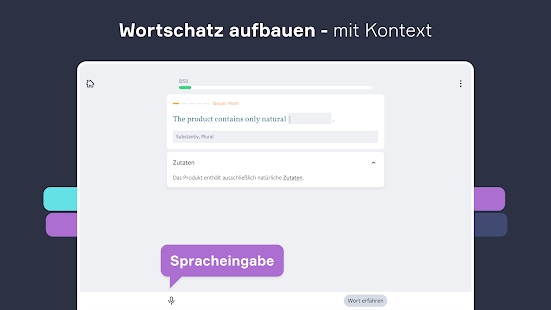 Lingvist - Sprachen lernen Captura de pantalla