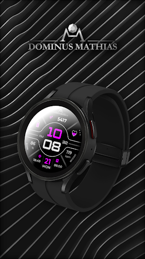 DM | 024 Digital Watch Face Screen 2