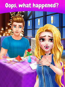 Captura 4 Makeover Merge Games for Girls android