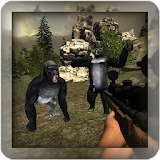 Gorilla Hunter Simulator 2015 icon